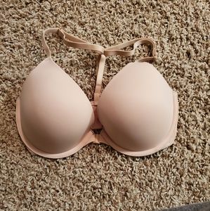PINK front clasp bra